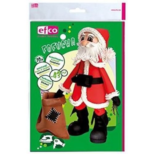 FOFUCHA Fofucha Santa Claus: cutting sheets + manual + stickers FOFUCHA Fofucha Santa Claus: cutting sheets + manual + stickers