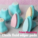 FARBE / STEMPELKISSEN Chalk Edger Set di 4 colori