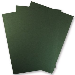 Karten und Scrapbooking Papier, Papier blöcke Une feuille de carton métallique, vert brillant!