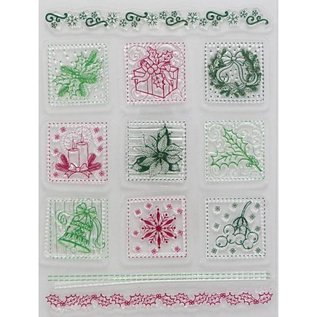 VIVA DEKOR (MY PAPERWORLD) Transparent stamps, Christmas motifs
