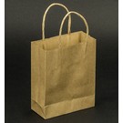 Objekten zum Dekorieren / objects for decorating 5 strong mini craft Naturel paper bags