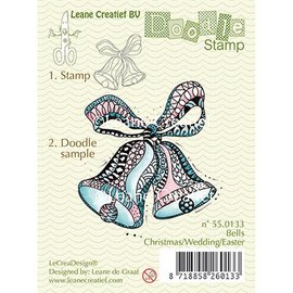 Leane Creatief - Lea'bilities und By Lene Gennemsigtige frimærker, Doodle klokker