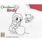 Docrafts / Papermania / Urban Sellos transparentes, Birdie Navidad - Trabajo en equipo