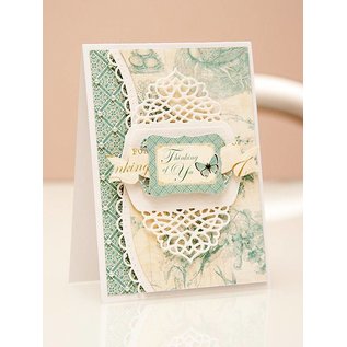 Spellbinders und Rayher Corte y estampado en relieve plantillas, 4 marco decorativo