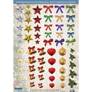 Embellishments / Verzierungen Ottima idea! Fogli singoli Die con accessori in carta 250g magazzino, A4