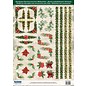 Embellishments / Verzierungen Die cut ark med hjørner og kanter fra 250g kartong, A4