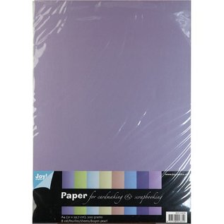 Karten und Scrapbooking Papier, Papier blöcke Pearl A4-papier, 8 vellen