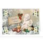 BASTELSETS / CRAFT KITS Billetera Craft para el diseño de 8 tarjetas de Navidad