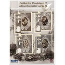 BASTELSETS / CRAFT KITS Faltkarten Kondolenz für 4 Karten + Umschläge