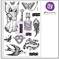 Prima Marketing und Petaloo Rubber stamp with 14 motifs