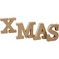 Objekten zum Dekorieren / objects for decorating Letters, XMAS with insert for candles