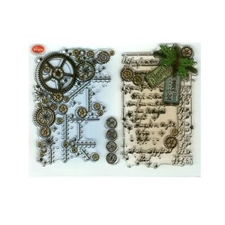 VIVA DEKOR (MY PAPERWORLD) Transparent stamps, Steampunk