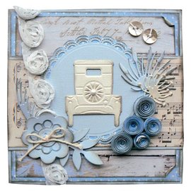 Marianne Design Stamping and Embossing stencil, Creatables - T-Ford