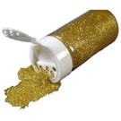BASTELZUBEHÖR, WERKZEUG UND AUFBEWAHRUNG Glitter in een Streudose 14g, goud