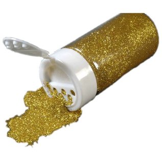 BASTELZUBEHÖR, WERKZEUG UND AUFBEWAHRUNG Glitter dans une 14g Streudose, l'or