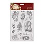 Docrafts / Papermania / Urban A5 Precision Stamp Set, Noël victorien - Ange