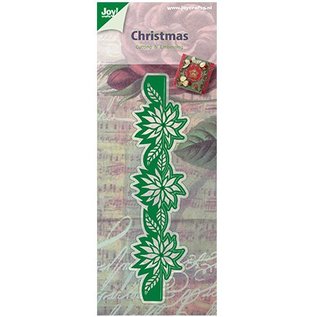 Joy!Crafts / Jeanine´s Art, Hobby Solutions Dies /  Stamping and Embossing stencil: poinsettia garland