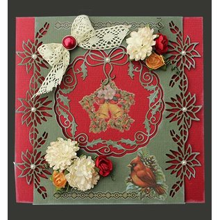 Joy!Crafts / Jeanine´s Art, Hobby Solutions Dies /  Stanz- und Prägeschablone: Weihnachtsstern-Girlande