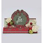 Joy!Crafts / Jeanine´s Art, Hobby Solutions Dies /  Estampage et Pochoir gaufrage: poinsettia guirlande