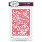 CREATIVE EXPRESSIONS und COUTURE CREATIONS Punching and embossing template background motif Roses