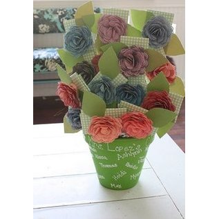 EK Succes, Martha Stewart EK Punch 3D dimensional doily / 3D flower