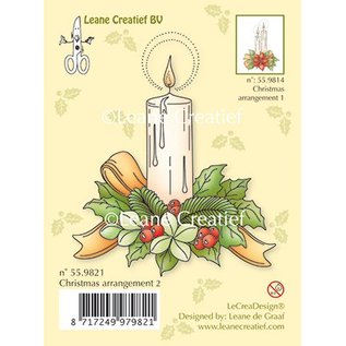 Leane Creatief - Lea'bilities und By Lene Gjennomsiktige stempler A Candle