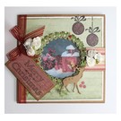 Joy!Crafts / Jeanine´s Art, Hobby Solutions Dies /  Punching and embossing templates, Christmas wreath and Hirsch