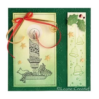 Leane Creatief - Lea'bilities und By Lene Prägeschablone, Borde: Weihnachtsglocken