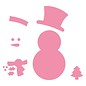 Marianne Design Cutting and embossing stencils snowman