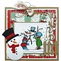 Marianne Design Taglio e stencil goffratura pupazzo di neve