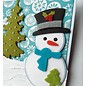 Marianne Design Taglio e stencil goffratura pupazzo di neve