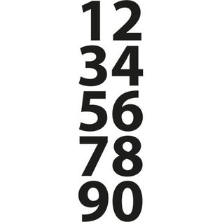 Marianne Design Corte y estampado en relieve plantillas, números pequeños