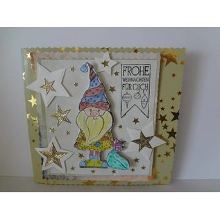 Leane Creatief - Lea'bilities und By Lene Doodle Stempel, Weihnachtsmann