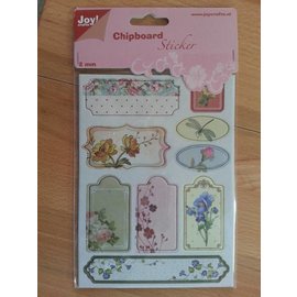 Joy!Crafts / Jeanine´s Art, Hobby Solutions Dies /  10 aggloméré autocollants, 2mm d'épaisseur