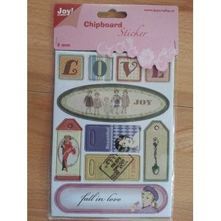 Joy!Crafts / Jeanine´s Art, Hobby Solutions Dies /  10 aggloméré autocollants, 2mm d'épaisseur