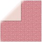 Designer Papier Scrapbooking: 30,5 x 30,5 cm Papier Papier de créateur, papier rose serti de 6 feuilles, 30.5