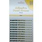 Embellishments / Verzierungen 150 Self-adhesive beads, green