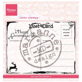 Marianne Design Transparante stempel, Marianne Design, Postkaart