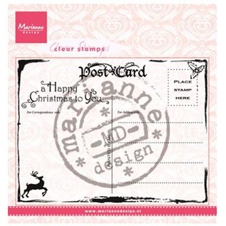 Marianne Design Timbre transparent, Marianne Design, Carte postale