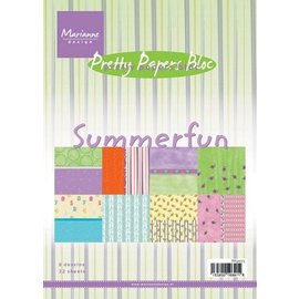 Karten und Scrapbooking Papier, Papier blöcke Designerblock, Summerfun