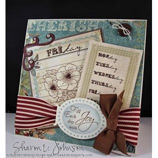 Spellbinders und Rayher Spellbinders Stampaggio e goffratura stencil, stencil Shapeabilities metallo, etichette