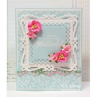 Spellbinders und Rayher Spellbinders Estampado y la plantilla de grabación en relieve, nestabilities Spellbinders, marco decorativo ornamental