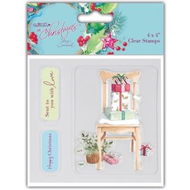 Docrafts / Papermania / Urban Clear stamps, des motifs de Noël