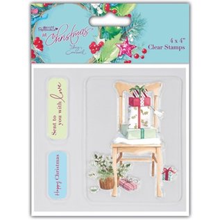 Docrafts / Papermania / Urban Clear stamps, des motifs de Noël