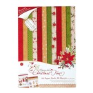 Karten und Scrapbooking Papier, Papier blöcke Designersblock, A4 Paper Pack, in de kersttijd