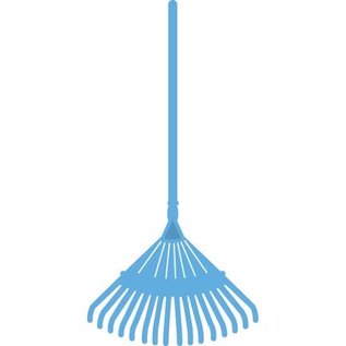 Marianne Design Punching and embossing template Creatables, garden rake