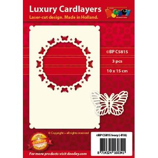 KARTEN und Zubehör / Cards Luxury card layouts, 3 pieces