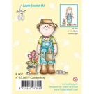 Leane Creatief - Lea'bilities und By Lene Transparent stamp, Garden boy