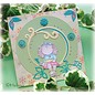 Leane Creatief - Lea'bilities und By Lene Transparent stamps, flowergirl