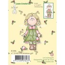 Leane Creatief - Lea'bilities und By Lene Transparent stamps, Christmas girl